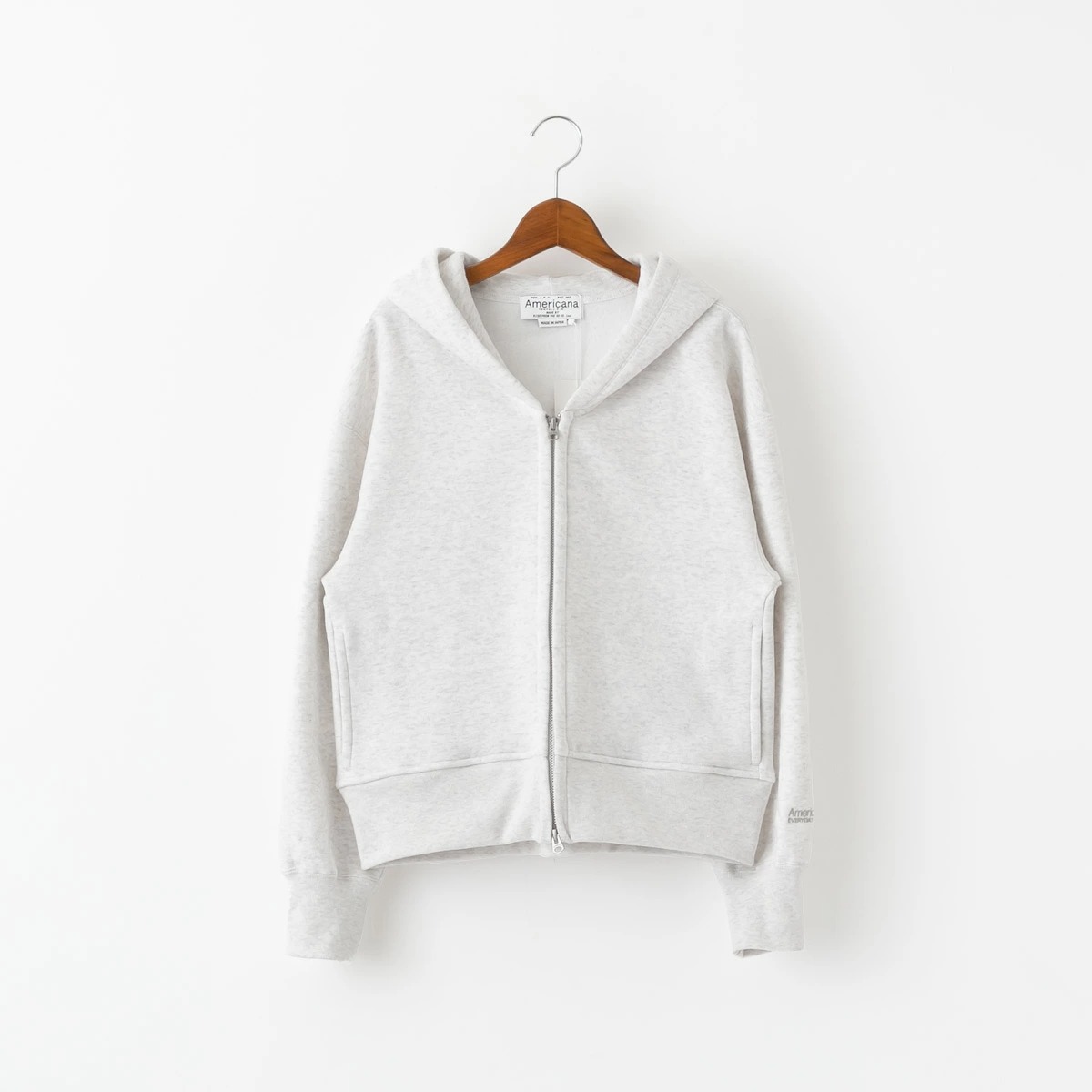 Americana アメリカーナ クロップド フルジップ フーディー 3色 BRF-798A