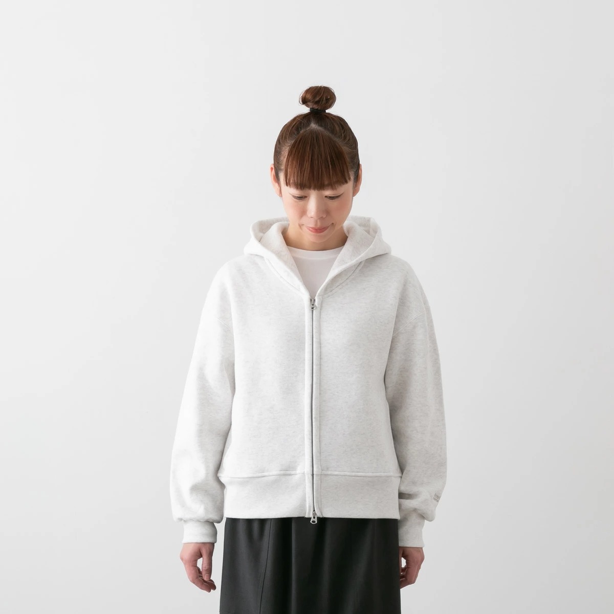 Americana アメリカーナ クロップド フルジップ フーディー 3色 BRF-798A