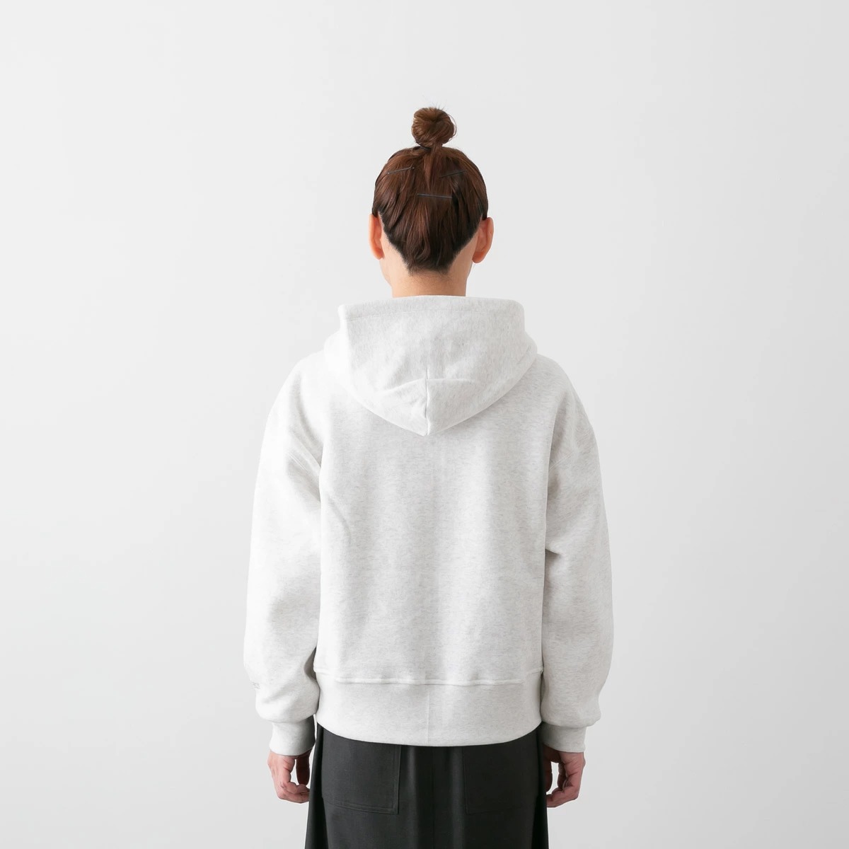 Americana アメリカーナ クロップド フルジップ フーディー 3色 BRF-798A