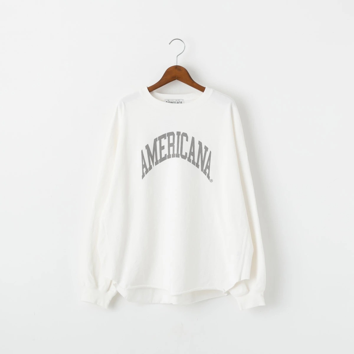 Americana アメリカーナ USED加工 ロングスリーブ Tシャツ 4色 BRF-783A/1