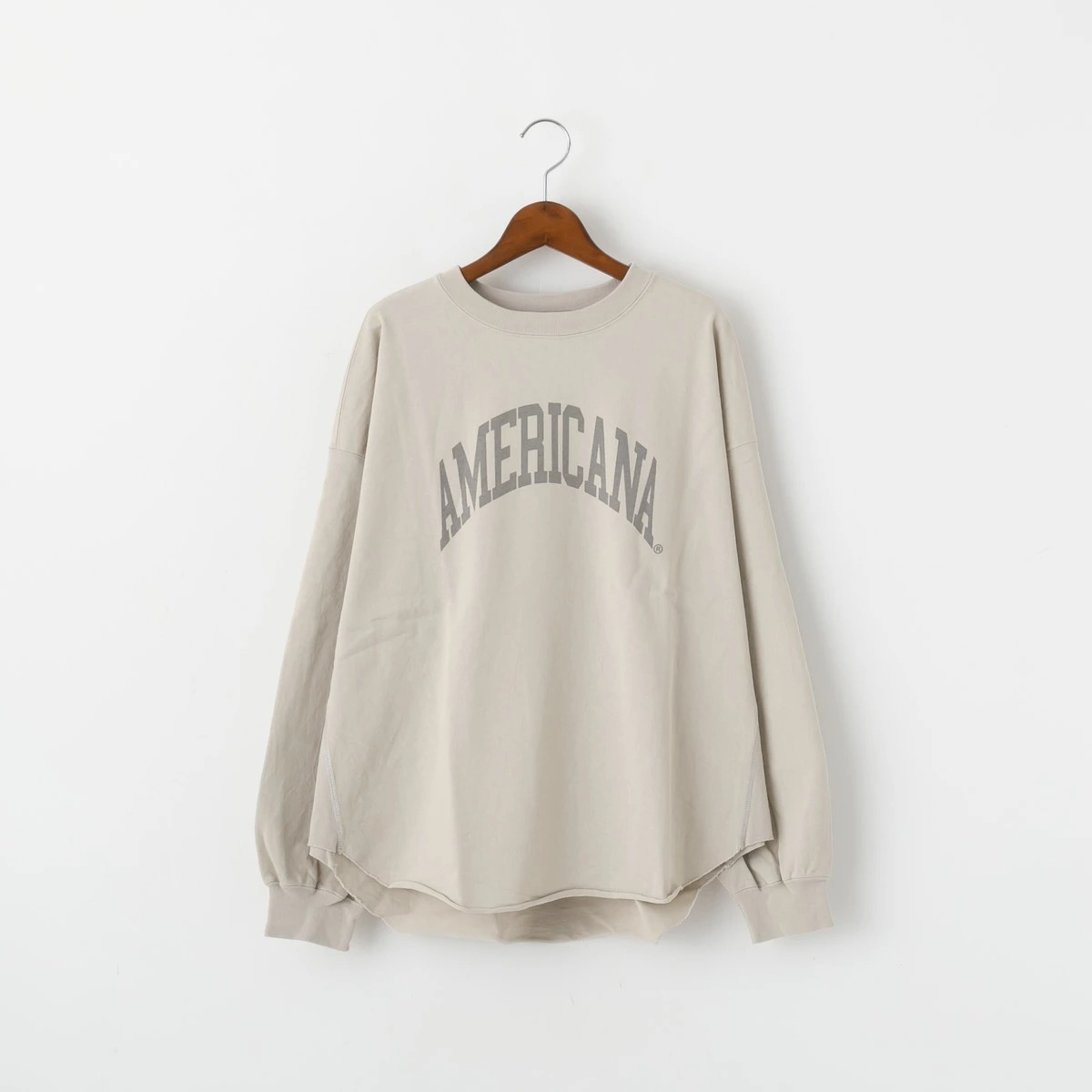 Americana アメリカーナ USED加工 ロングスリーブ Tシャツ 4色 BRF-783A/1