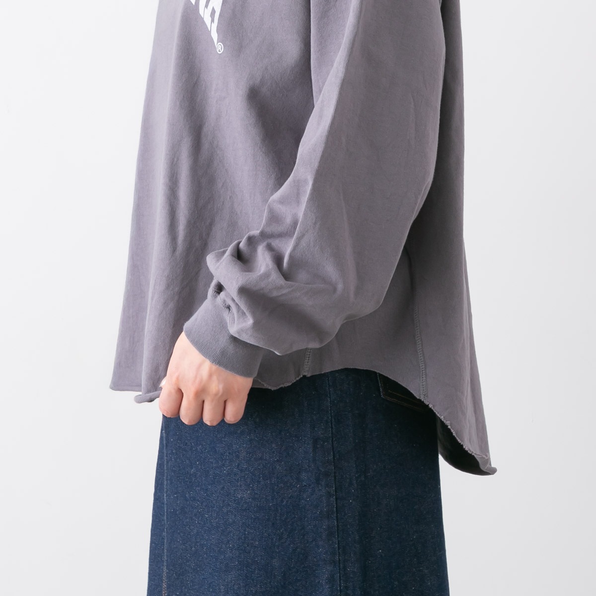 Americana アメリカーナ USED加工 ロングスリーブ Tシャツ 4色 BRF-783A/1