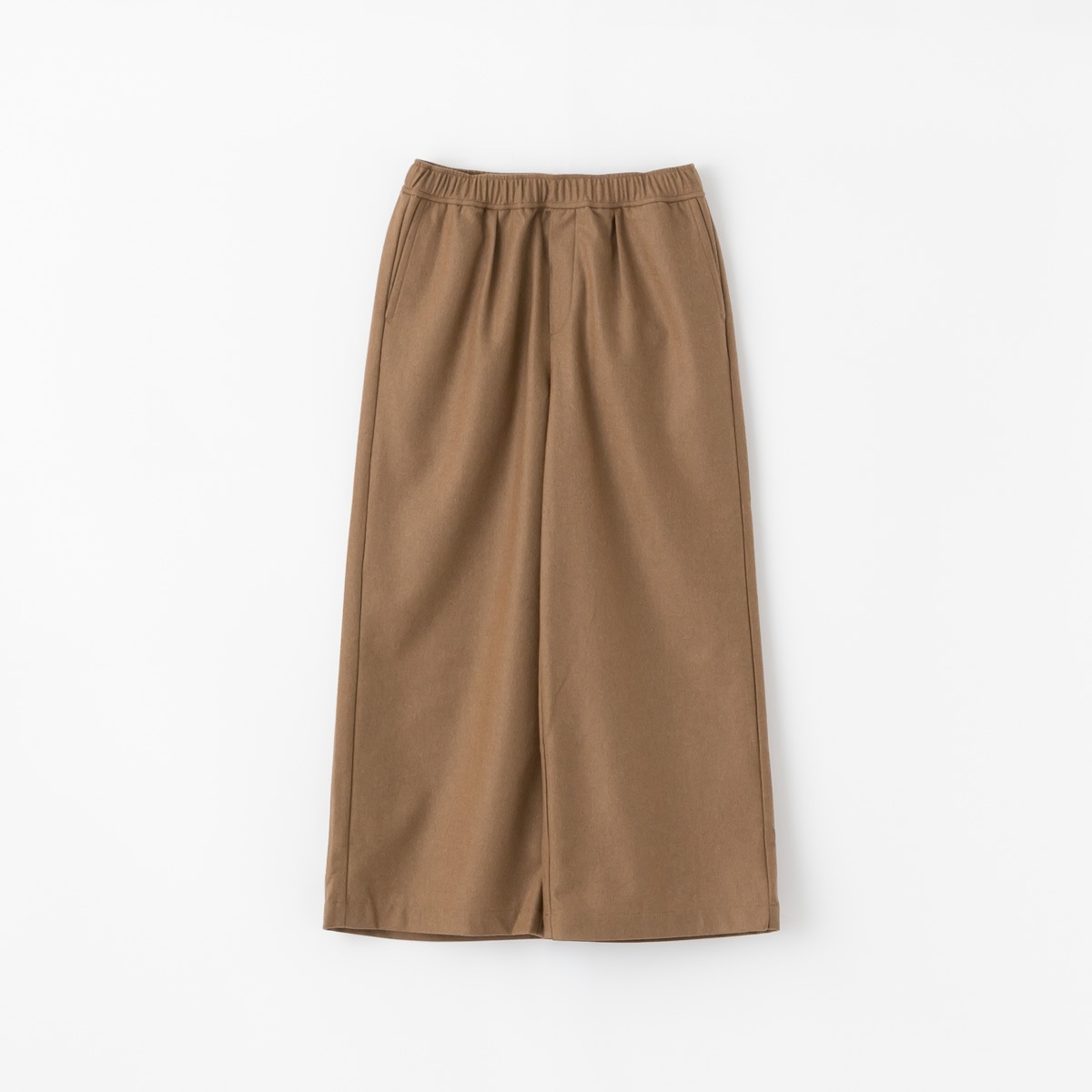 maison de soil メゾンドソイル ウール フランネル イージー ワイドパンツ WOOL FLANNEL EASY WIDE PANTS 3色 GNMDS2052WF