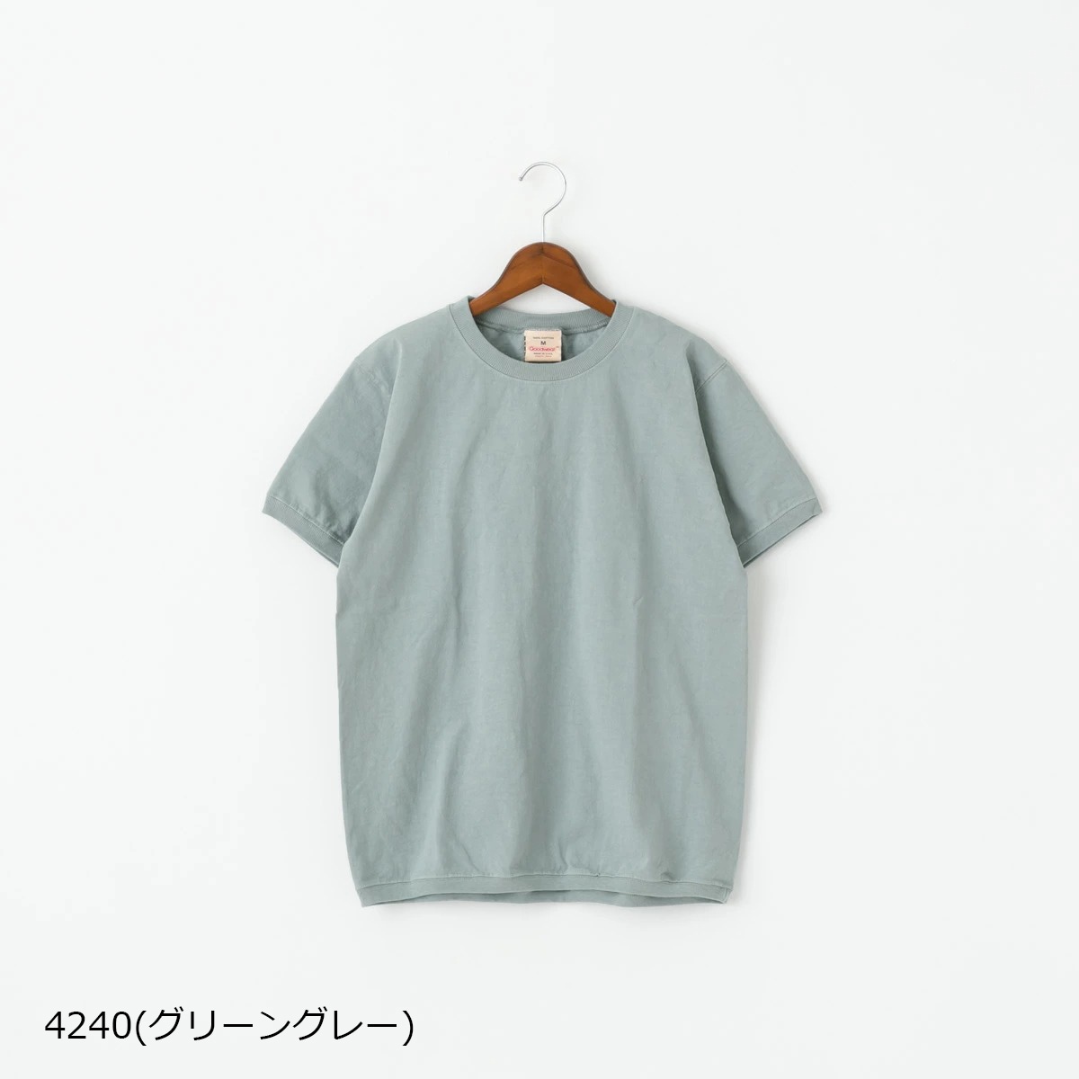 GOODWEAR グッドウェア クルーネック 半袖 リブ Tシャツ NGT9801