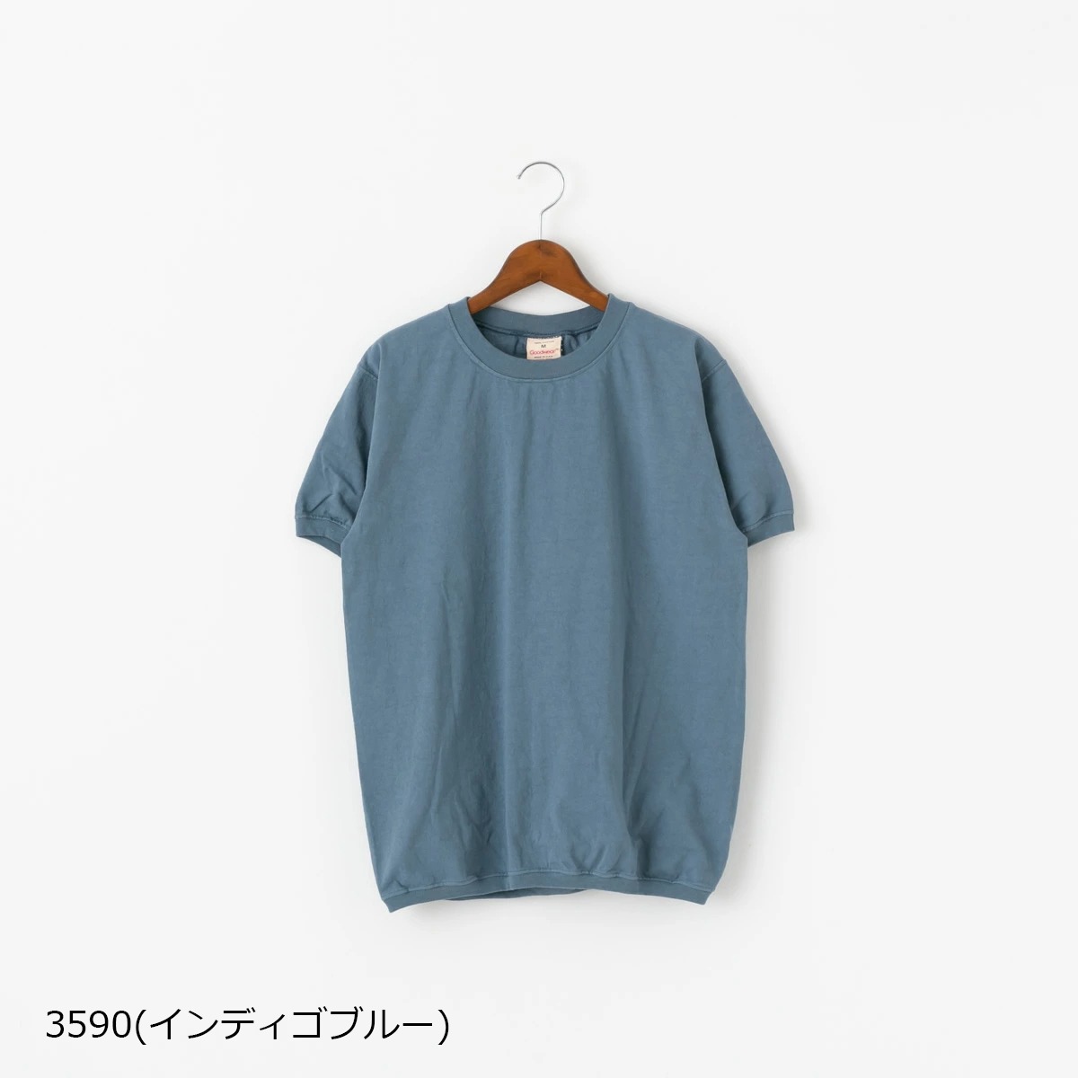 GOODWEAR グッドウェア クルーネック 半袖 リブ Tシャツ NGT9801
