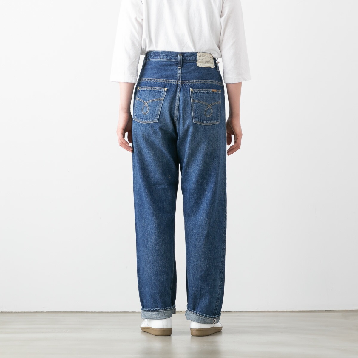 orSlow オアスロウ High Rise Denim Pants DENIM USED ハイライズ デニム パンツ 00-1040-95