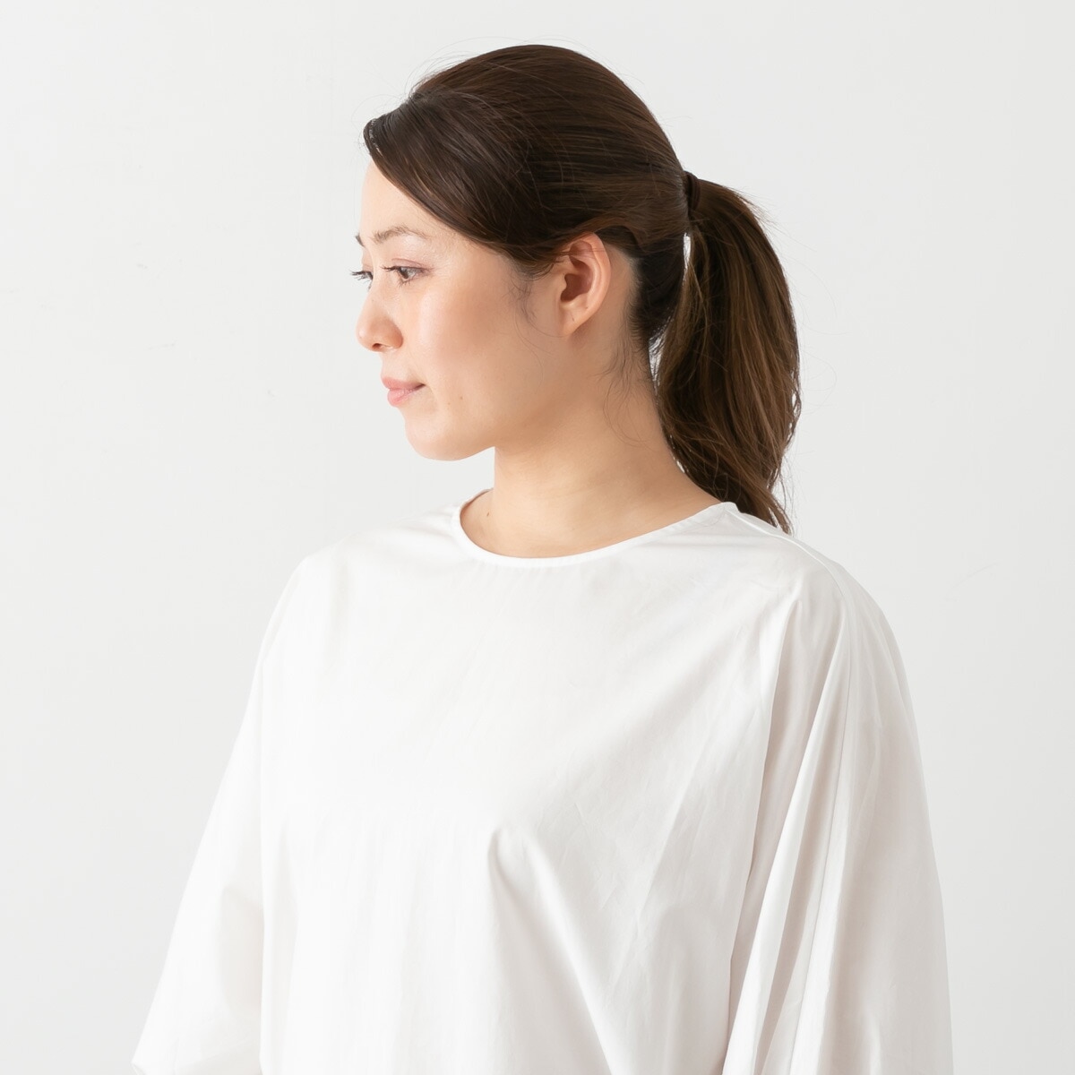 mizuiro ind ミズイロインド ボートネック コクーン プルオーバー boat neck cocoon P/O 3色 2-230097