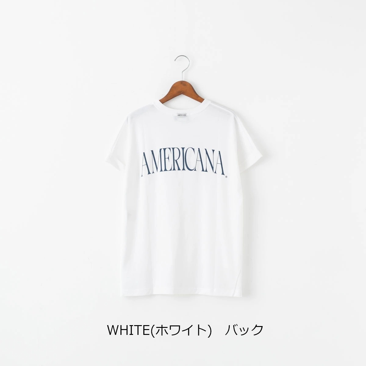 Americana アメリカーナ バックプリント Tシャツ AMERICANA 4色 BRF-M-822A