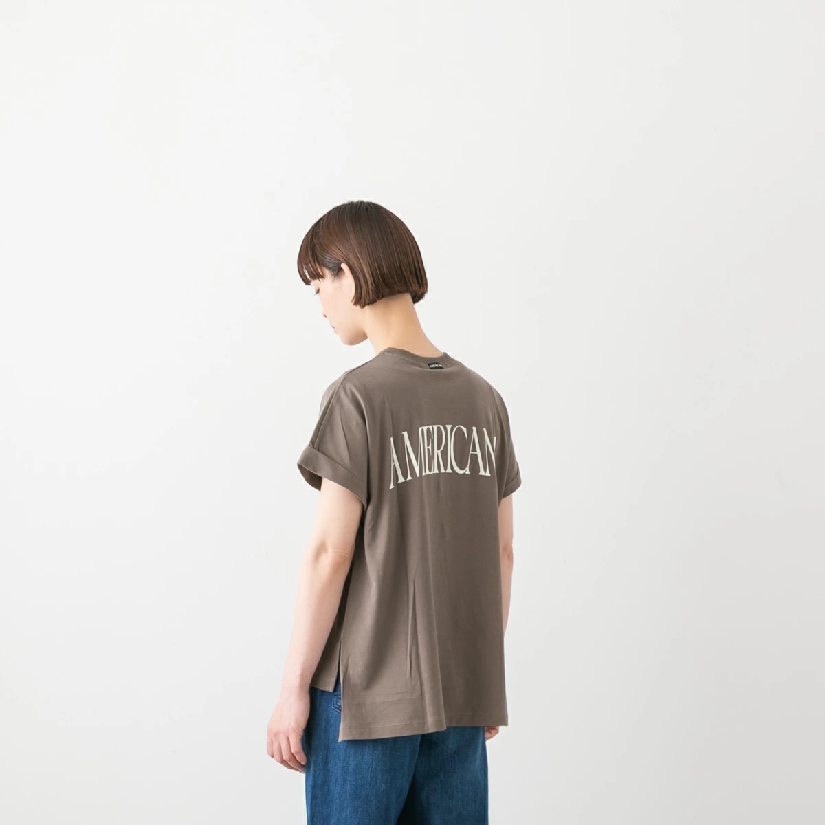Americana アメリカーナ バックプリント Tシャツ AMERICANA 4色 BRF-M-822A
