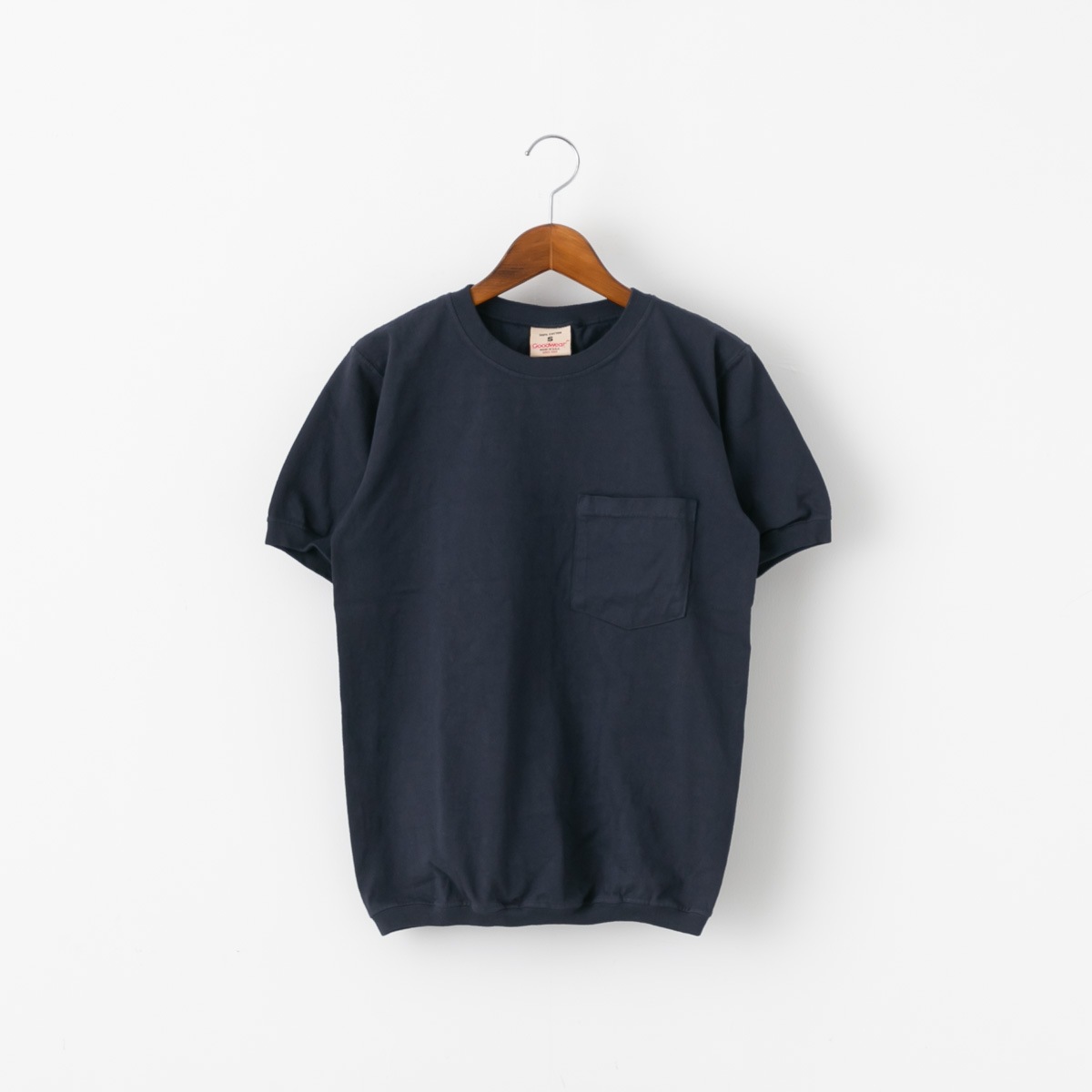 GOODWEAR グッドウェア クルーネック 半袖 ポケット付き リブT