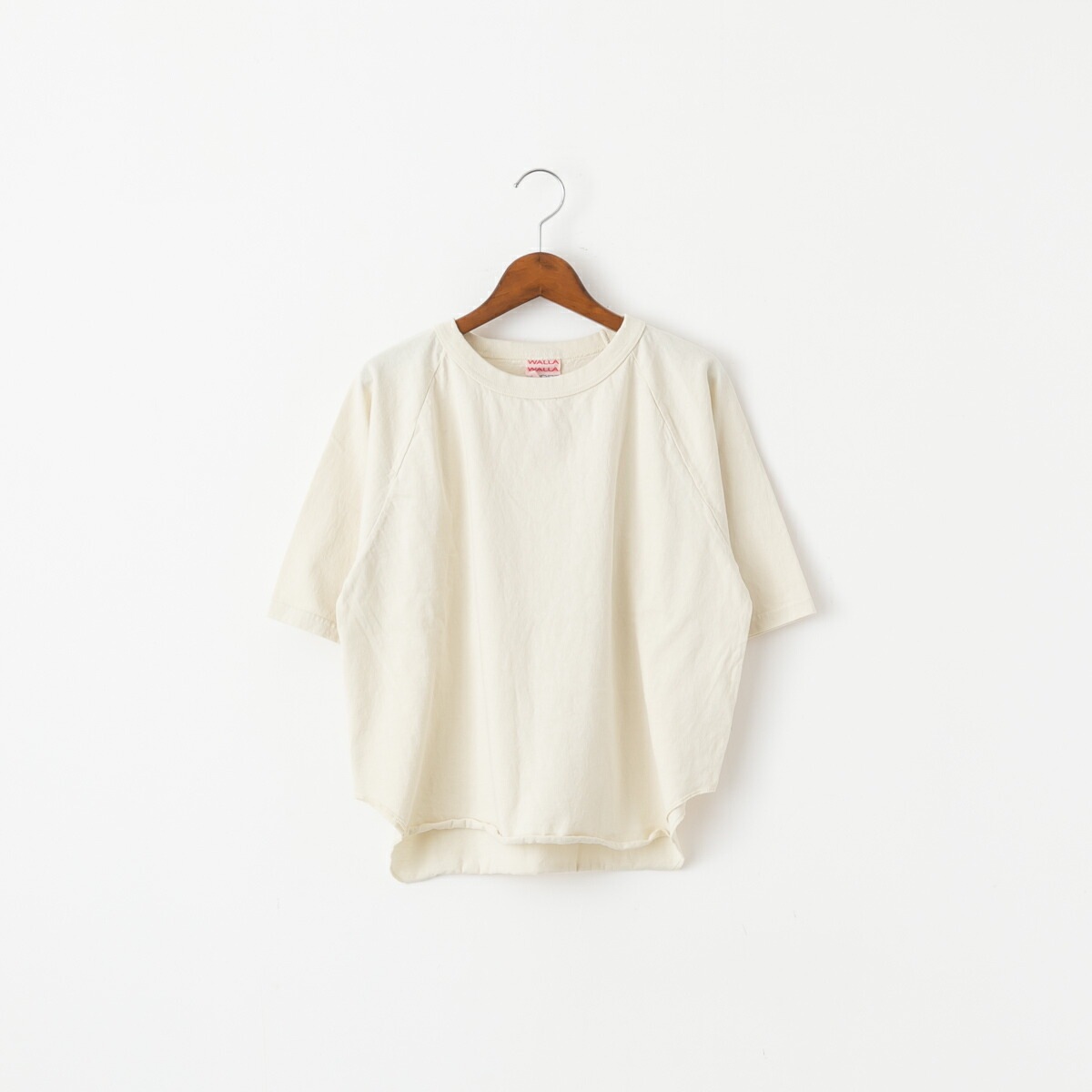 WALLA WALLA SPORT ワラワラスポーツ 5分袖 ルーズ ベースボール Tシャツ 4色 WW030226-SR