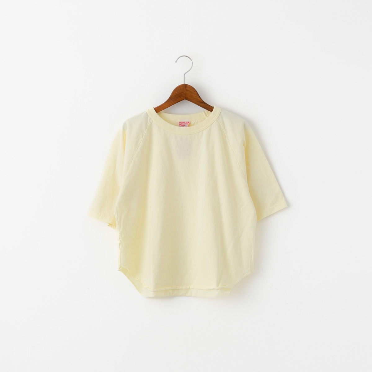WALLA WALLA SPORT ワラワラスポーツ 5分袖 ルーズ ベースボール Tシャツ 4色 WW030226-SR