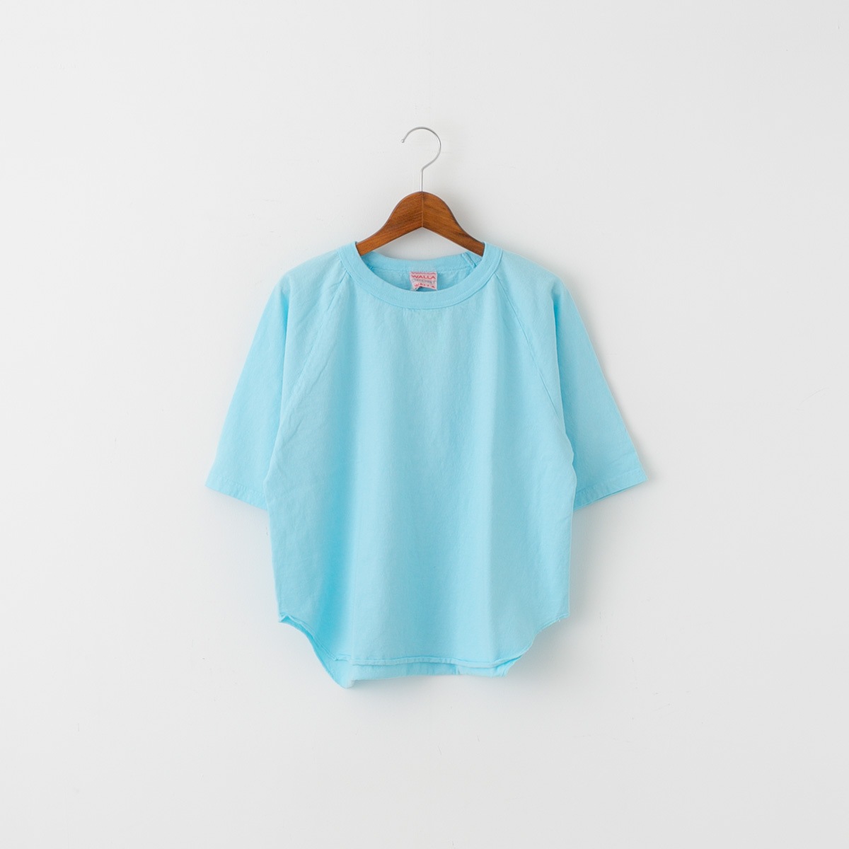 WALLA WALLA SPORT ワラワラスポーツ 5分袖 ルーズ ベースボール Tシャツ 4色 WW030226-SR