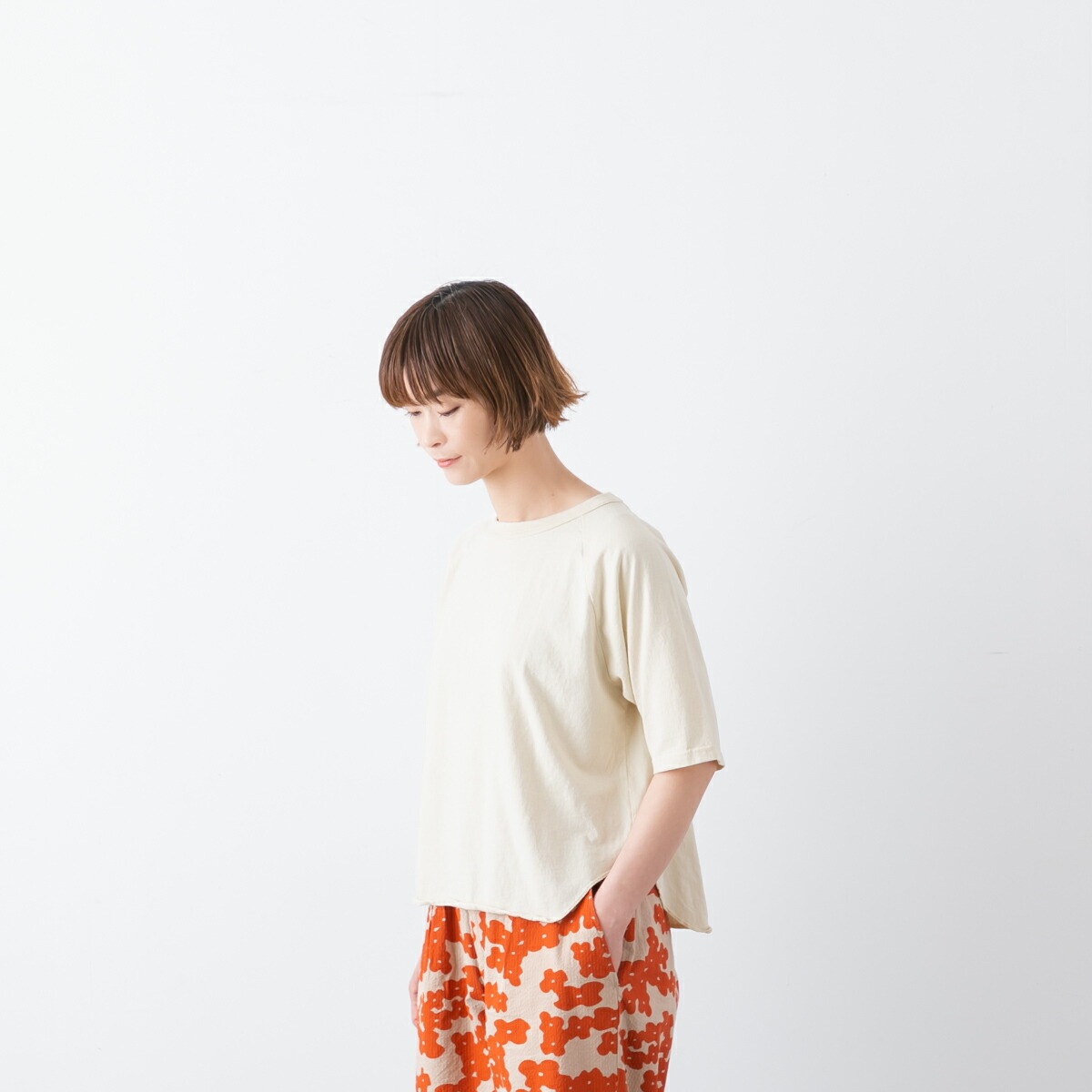 WALLA WALLA SPORT ワラワラスポーツ 5分袖 ルーズ ベースボール Tシャツ 4色 WW030226-SR