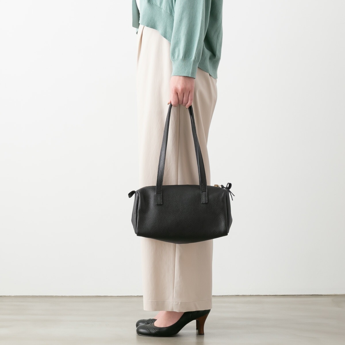 MARINEDAY マリンデイ シュリンクレザー ボストンバッグ MARIA 5色