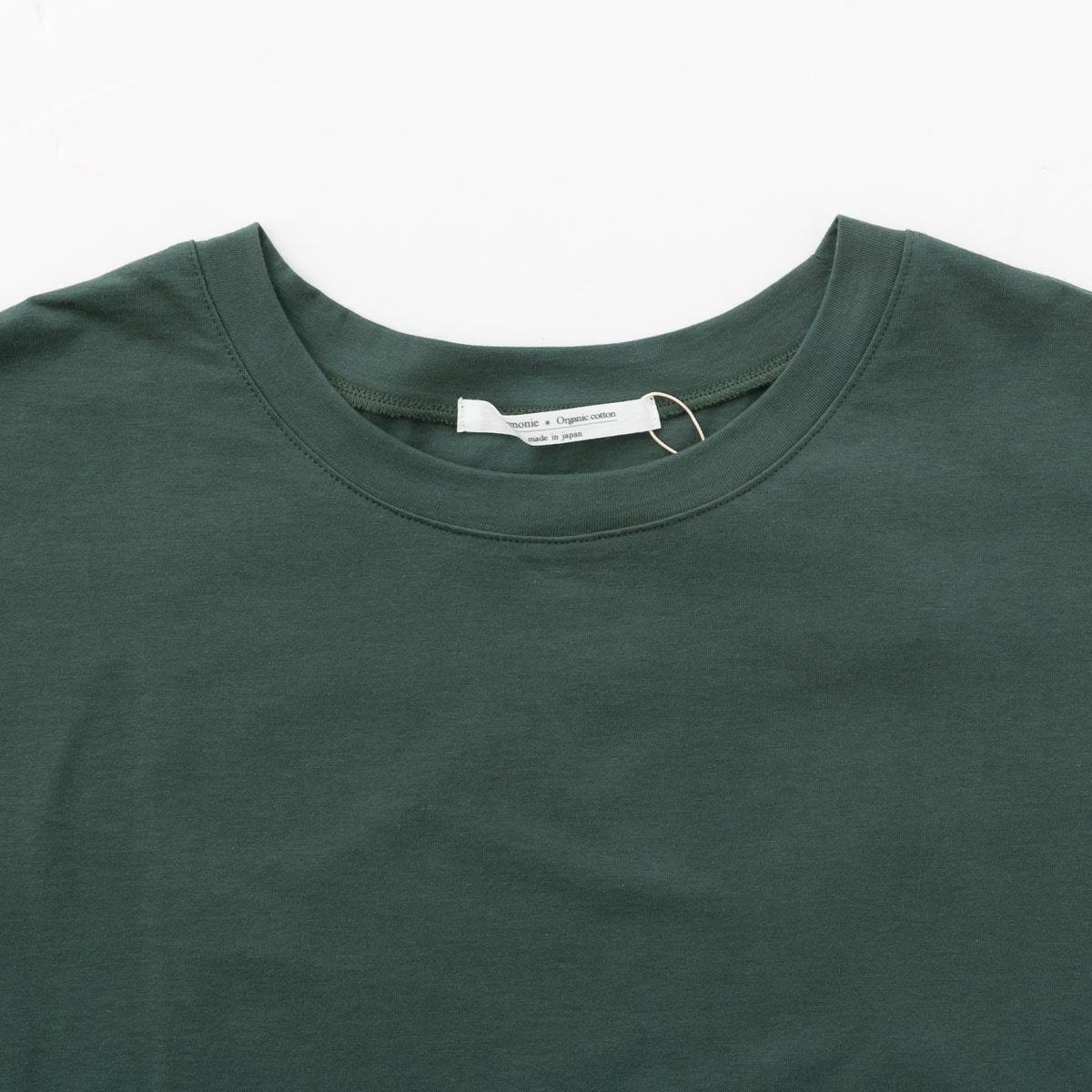 harmonie アルモニ オーガニックコットン 天竺 切り替え BIG プルオーバー 4色 82430640