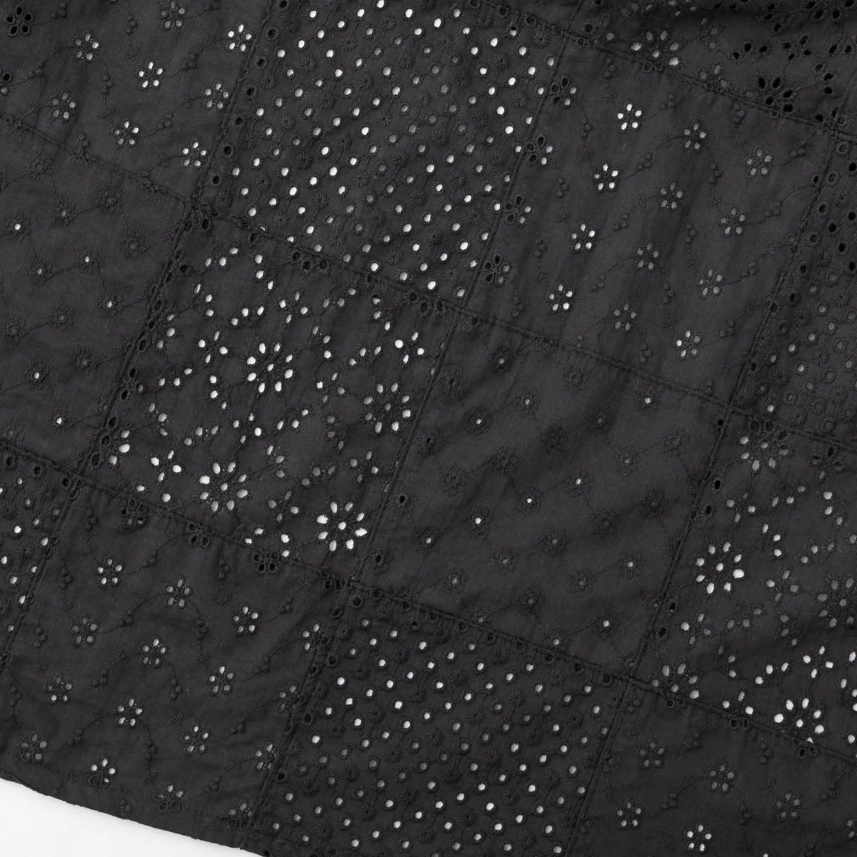 SARAHWEAR サラウェア Embroidery Patchwork Plain Cotton Lawn Dress 