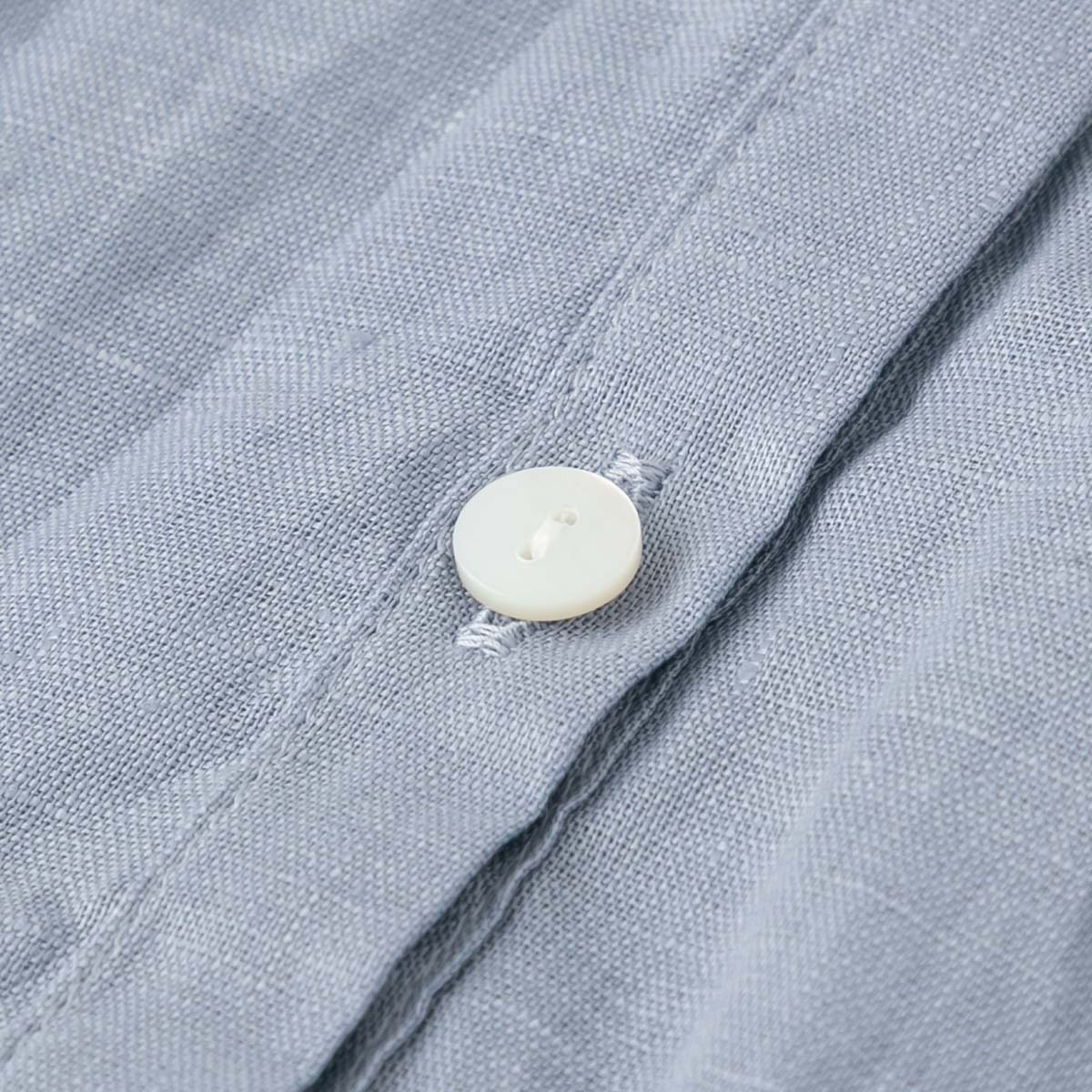 TRAVAIL MANUEL トラバイユ マニュアル ウォッシュリネン L/Sギャザーブラウス 3色 3012-52