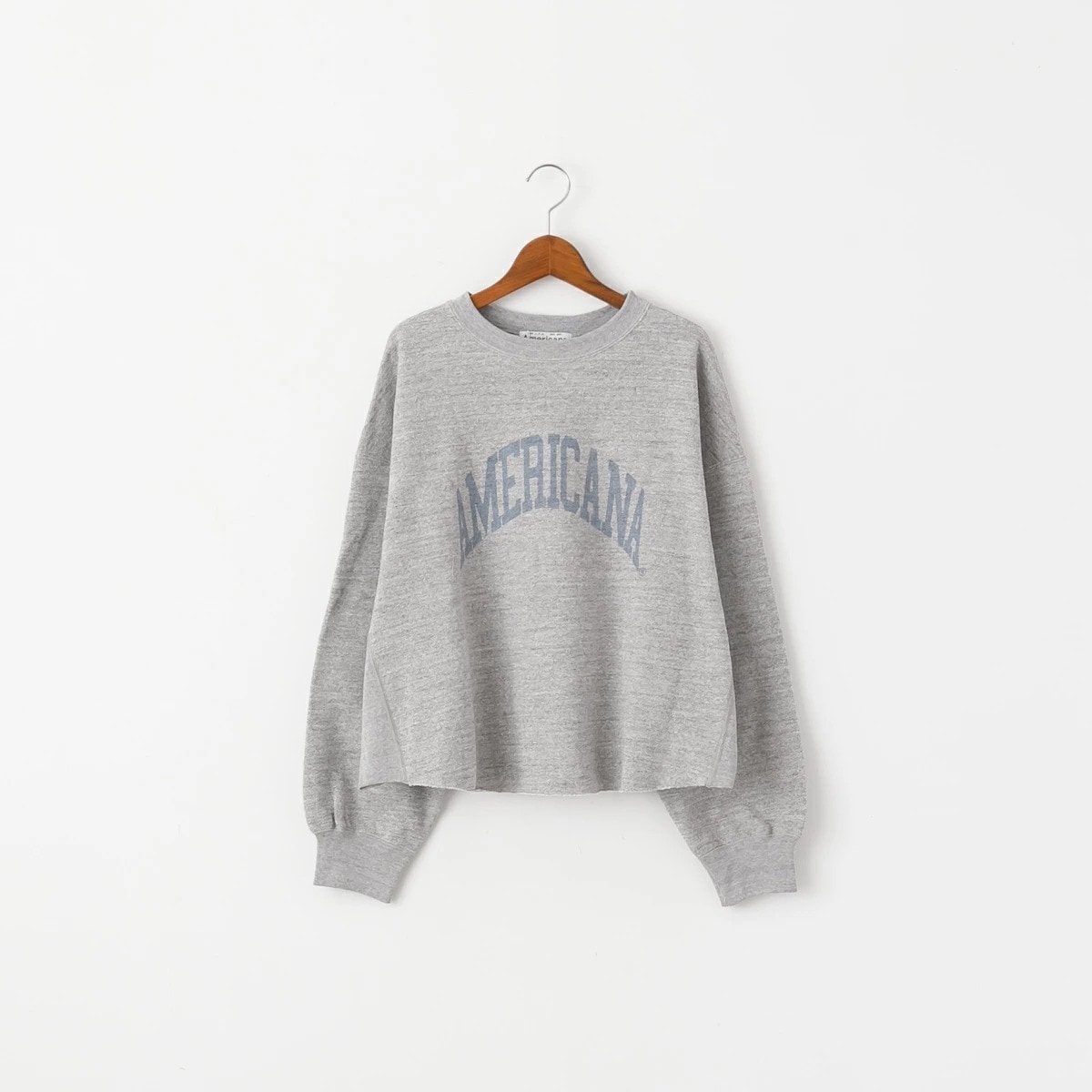 Americana アメリカーナ 14G 裏毛 クロップド カットオフ