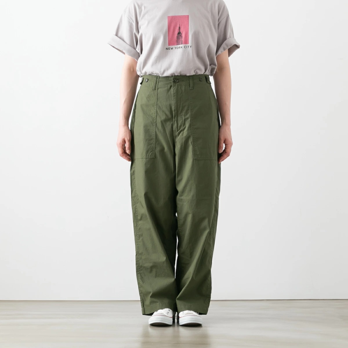 Ordinary fits オーディナリーフィッツ JAMES FATIGUE RIP STOP PANTS