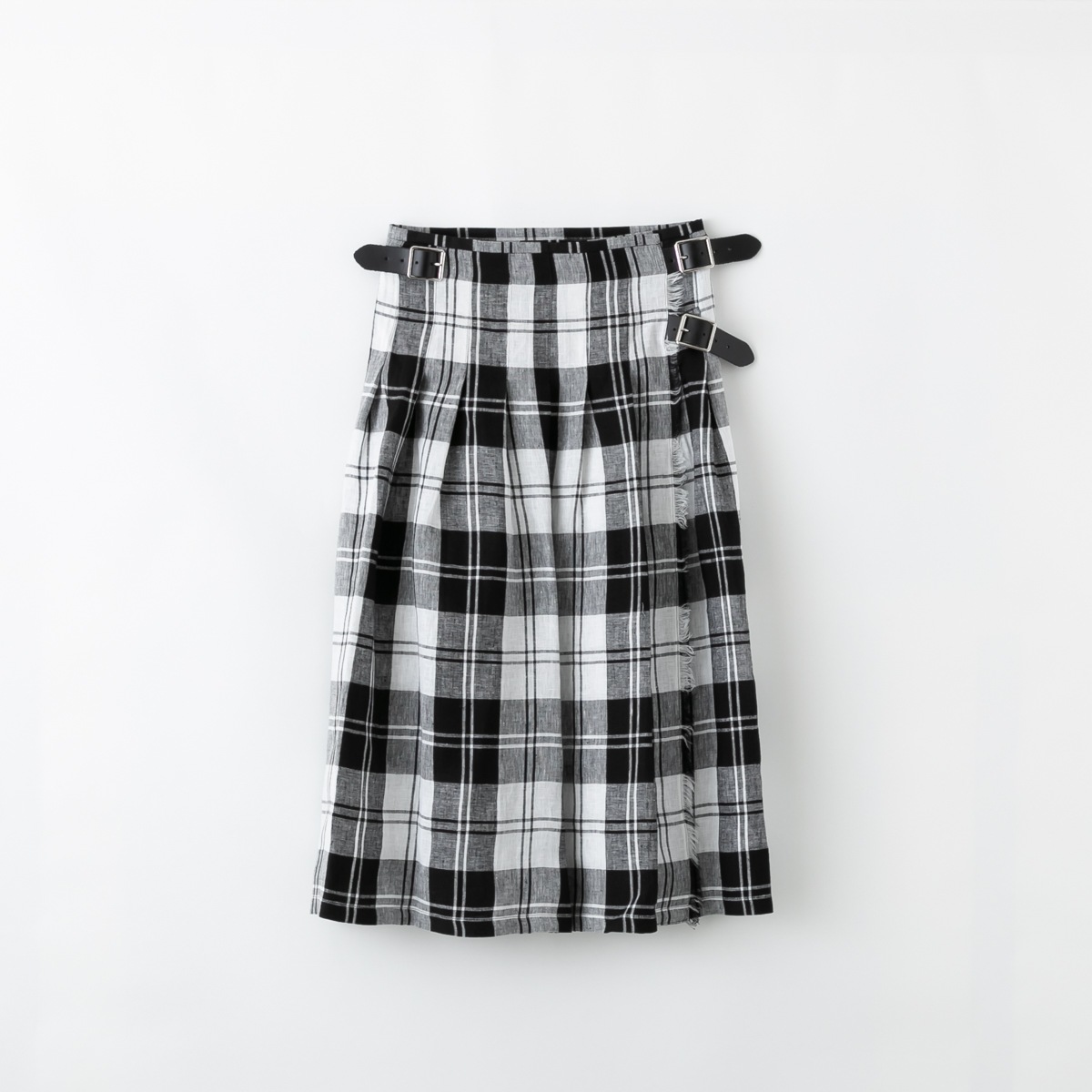 O'NEIL OF DUBLIN オニール・オブ・ダブリン WRAP SKIRT リネンタック