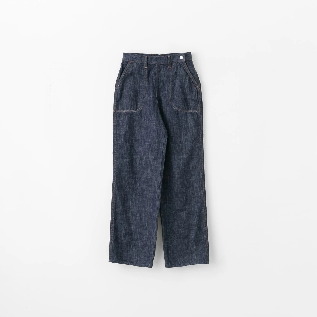 caqu サキュウ ranch pants 2 デニム ランチパンツ 2色 04034