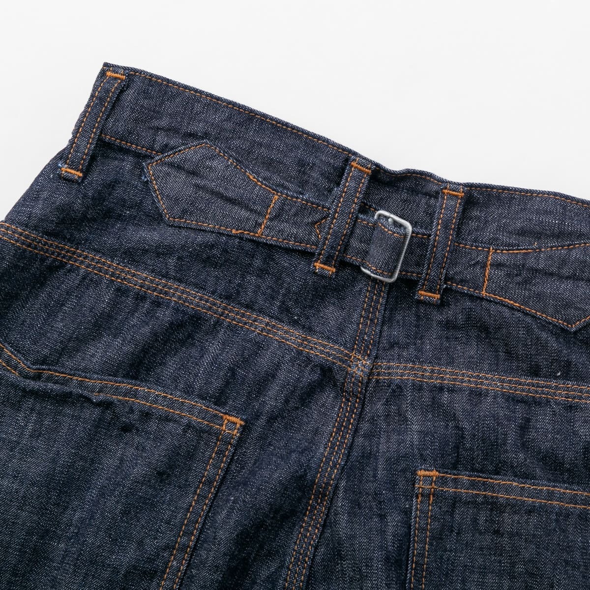 caqu サキュウ ranch pants 2 デニム ランチパンツ 2色 04034