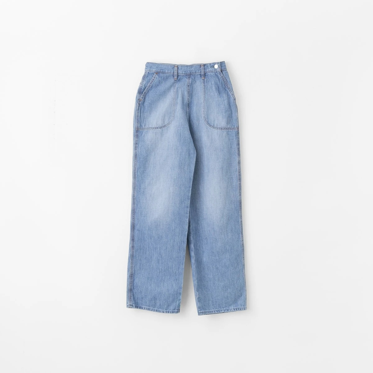 サキュウ ranch pants 2 デニム caqu 04034 10oz caqu サキュウ ranch pants 2 デニム ランチパンツ 2色 04034