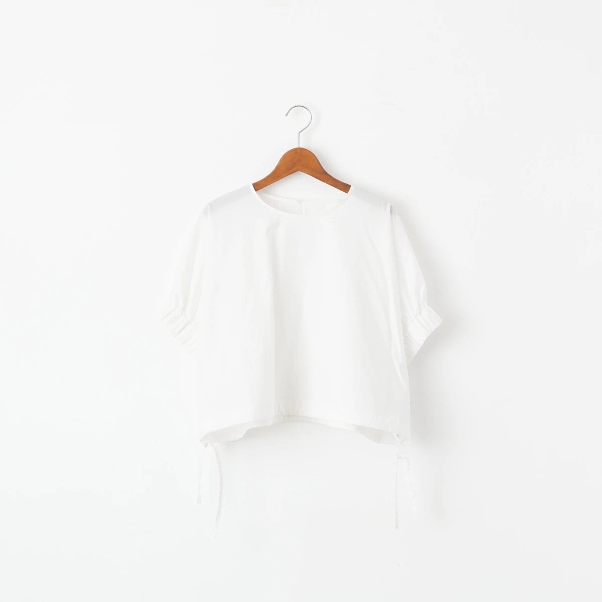 nicholson ＆ nicholson ニコルソン アンド ニコルソン コットン ポプリン プルオーバー ブラウス 4色 LEMON-POPLIN