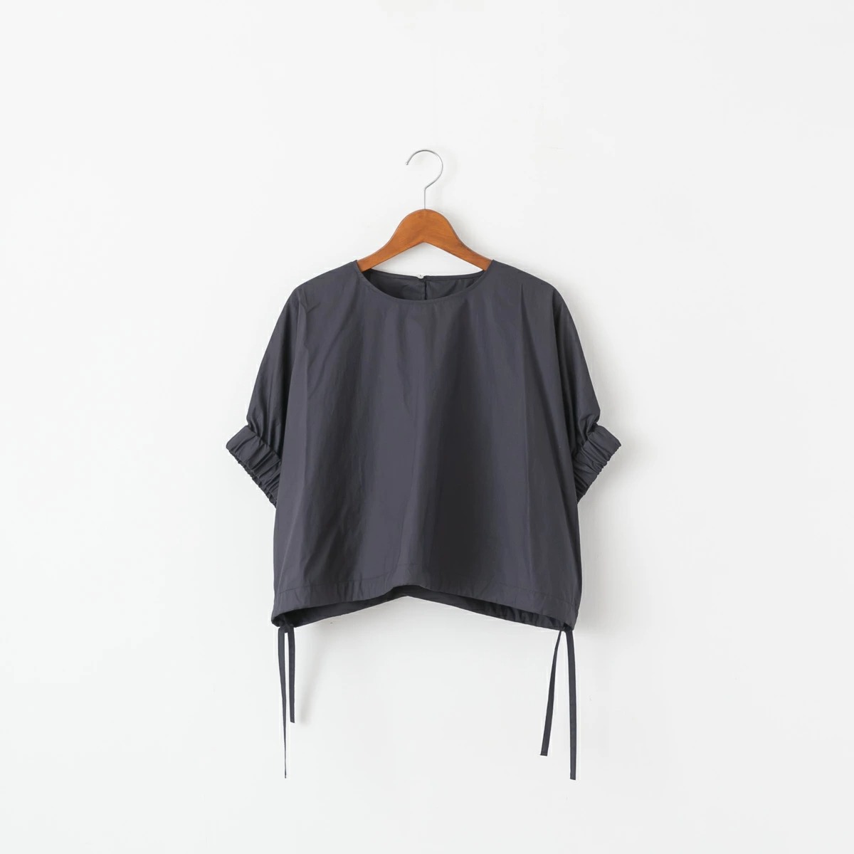 nicholson ＆ nicholson ニコルソン アンド ニコルソン コットン ポプリン プルオーバー ブラウス 4色 LEMON-POPLIN
