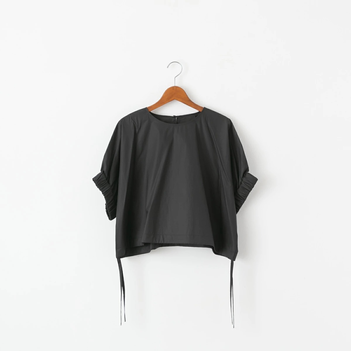 nicholson ＆ nicholson ニコルソン アンド ニコルソン コットン ポプリン プルオーバー ブラウス 4色 LEMON-POPLIN