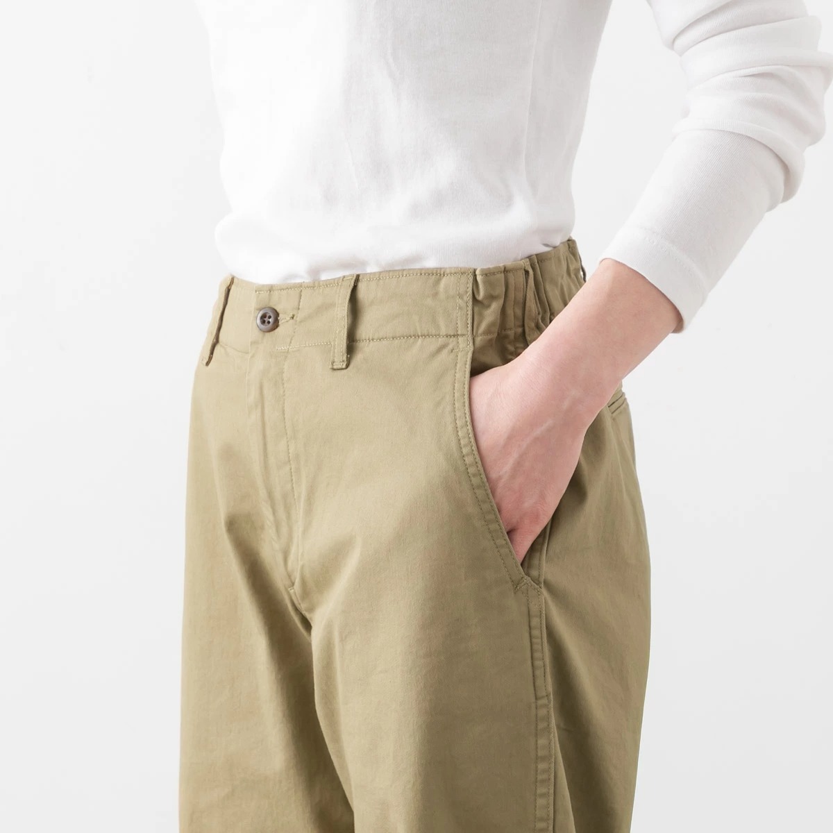 D.M.G ドミンゴ オールデイ イージー トラウザー 4色 14-373T