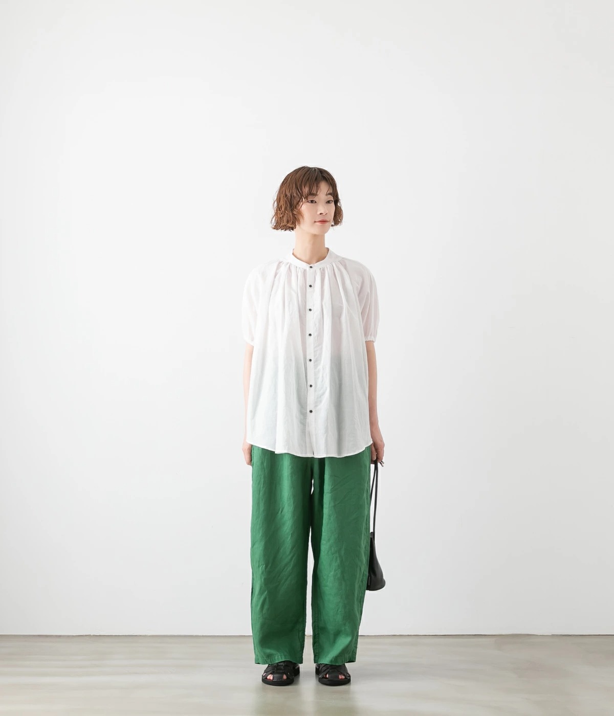 MANON マノン SQUARE AMICAL SHT スクエア アミカル シャツ 2色 MNN-SH-292