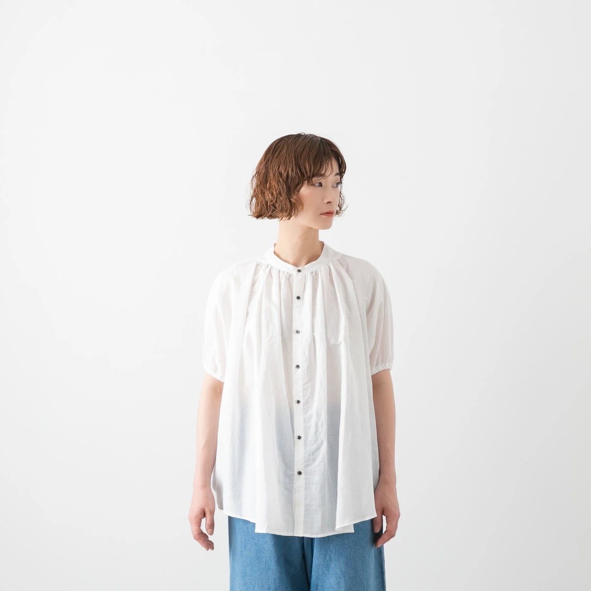 MANON マノン SQUARE AMICAL SHT スクエア アミカル シャツ 2色 MNN-SH-292