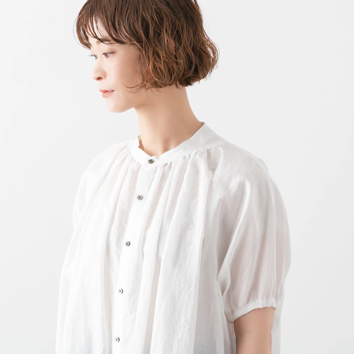 MANON マノン SQUARE AMICAL SHT スクエア アミカル シャツ 2色 MNN-SH-292