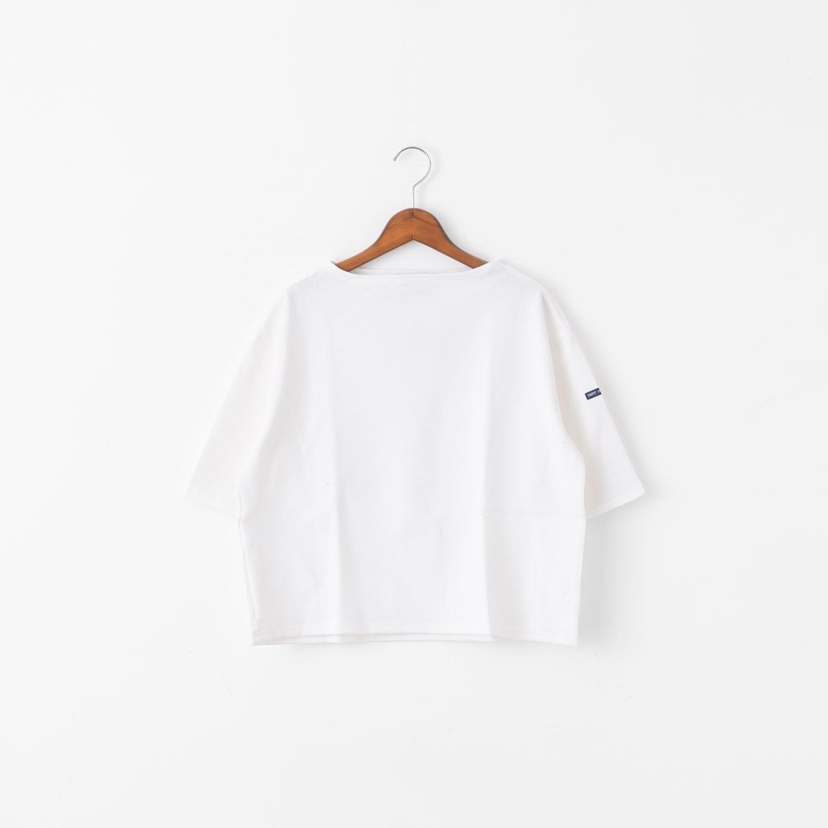 SAINT JAMES セントジェームス OUESSANT LOOSE TEE ウエッソン ボーダー 無地 五分袖 ルーズ ボートネック カットソー 6色 20JC TEE LOOSE