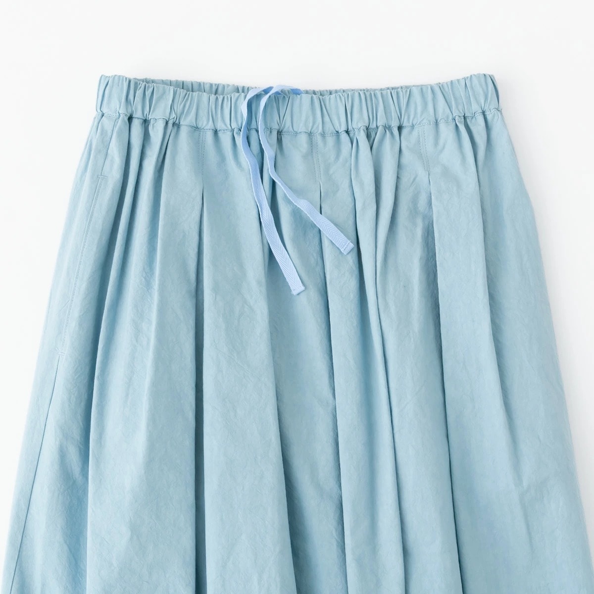 STAMP AND DIARY スタンプ アンド ダイアリー シワタイプライター ギャザースカート 2色 SDC507ES62