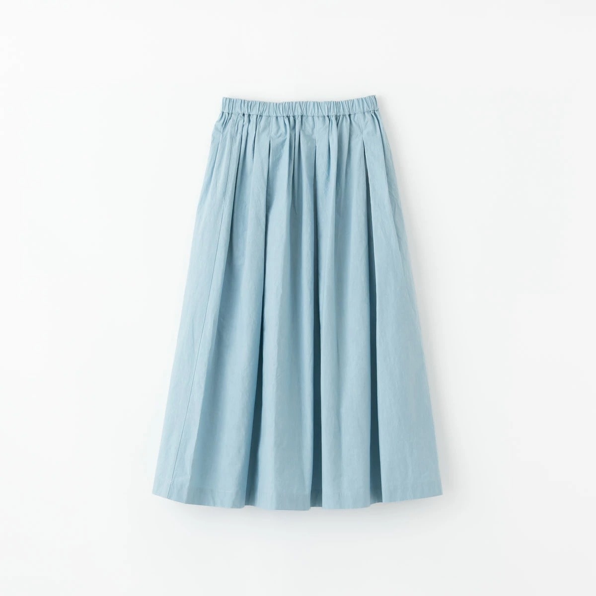 STAMP AND DIARY スタンプ アンド ダイアリー シワタイプライター ギャザースカート 2色 SDC507ES62