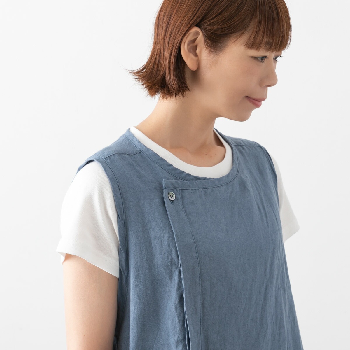 UNIVERSAL TISSU ユニヴァーサルティシュ トリプルワッシャー リネン