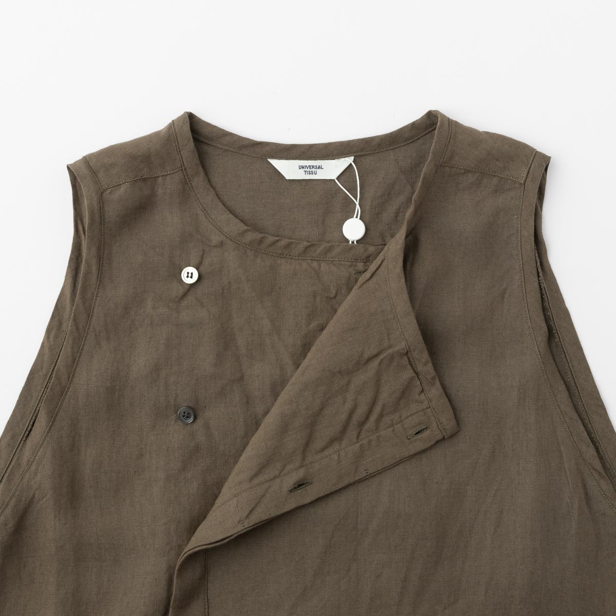 ユニヴァーサルティシュ トリプルワッシャーワンピース UNIVERSAL TISSU ユニヴァーサルティシュ トリプルワッシャー