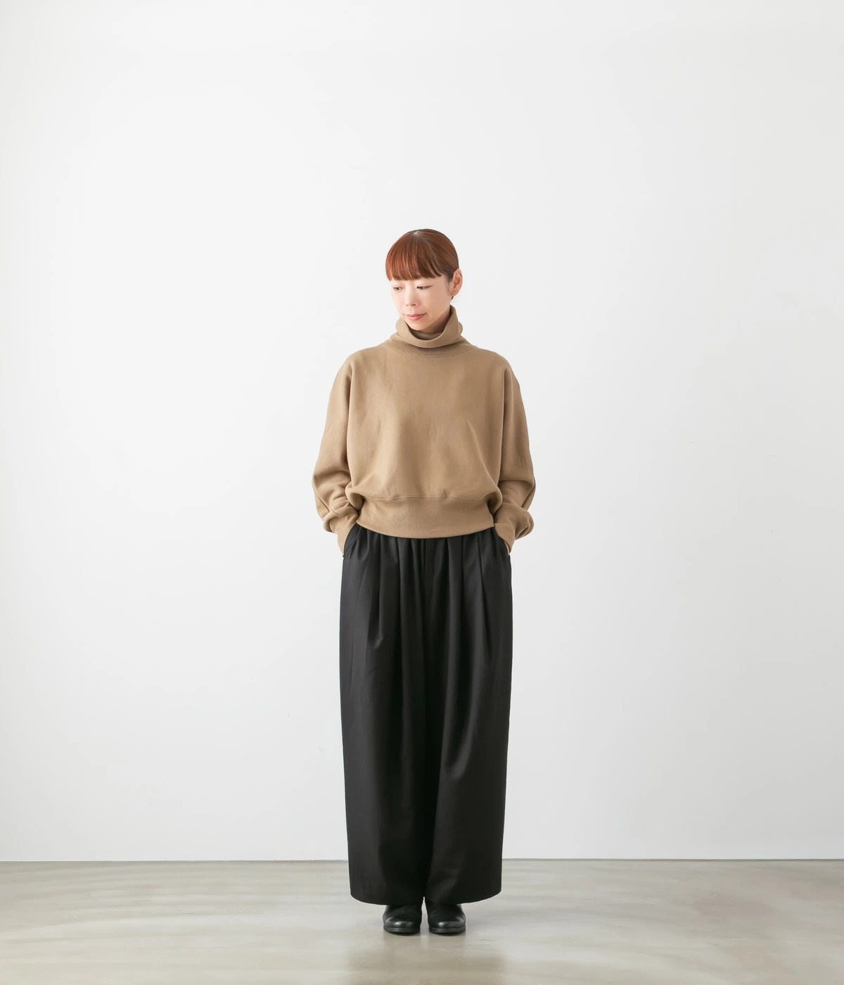 SETTO セット HIGH NECK SWEAT ハイネック スウェット 3色 STSW6000