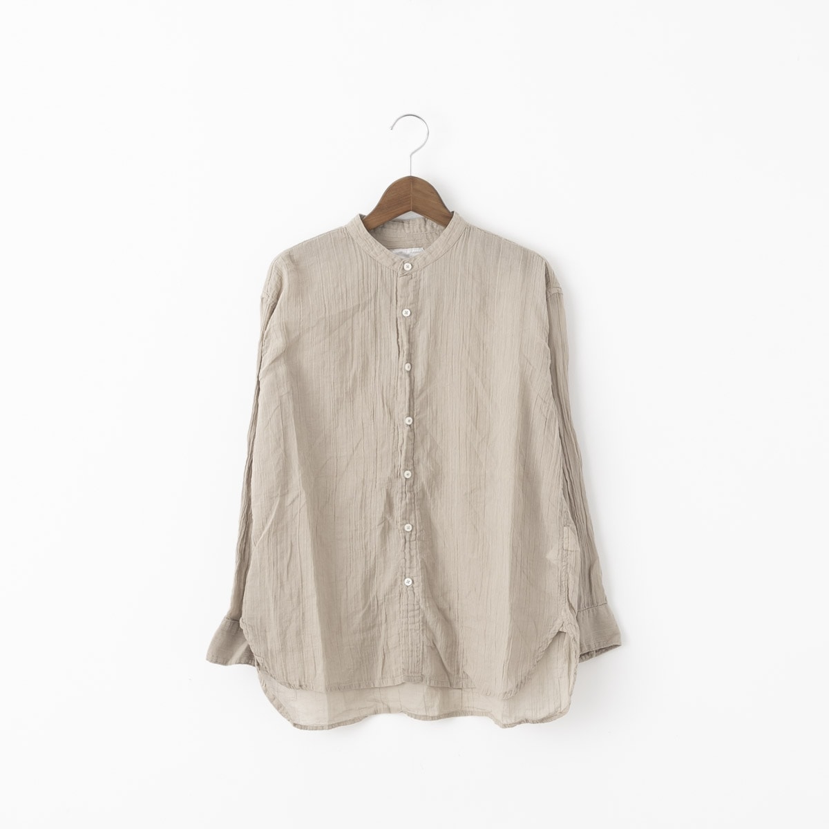 ARMEN アーメン UTILTY BANDED COLLAR SHIRTS ユーティリティ バンドカラー シャツ INAM1702GD