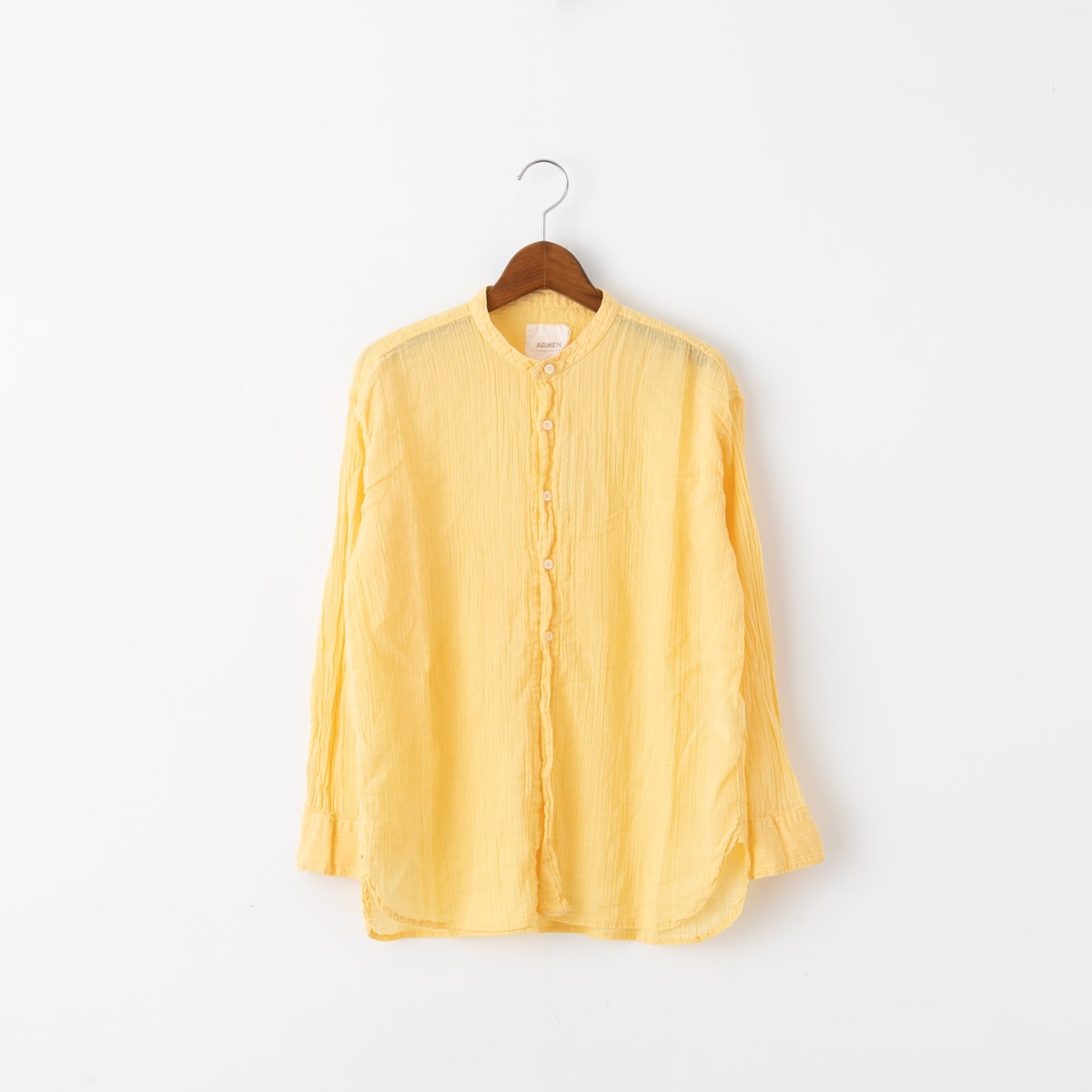 ARMEN アーメン UTILTY BANDED COLLAR SHIRTS ユーティリティ バンドカラー シャツ INAM1702GD