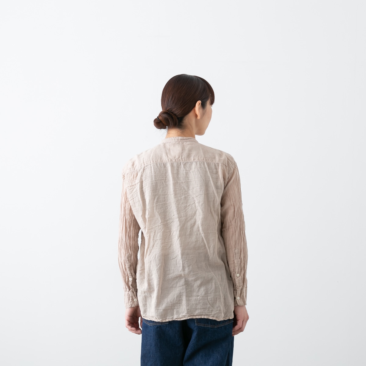 ARMEN アーメン UTILTY BANDED COLLAR SHIRTS ユーティリティ バンドカラー シャツ INAM1702GD
