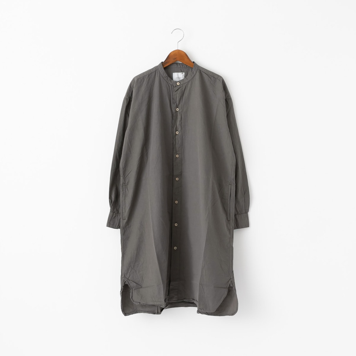 ARMEN アーメン バンドカラー シャツワンピース INAM1902PD