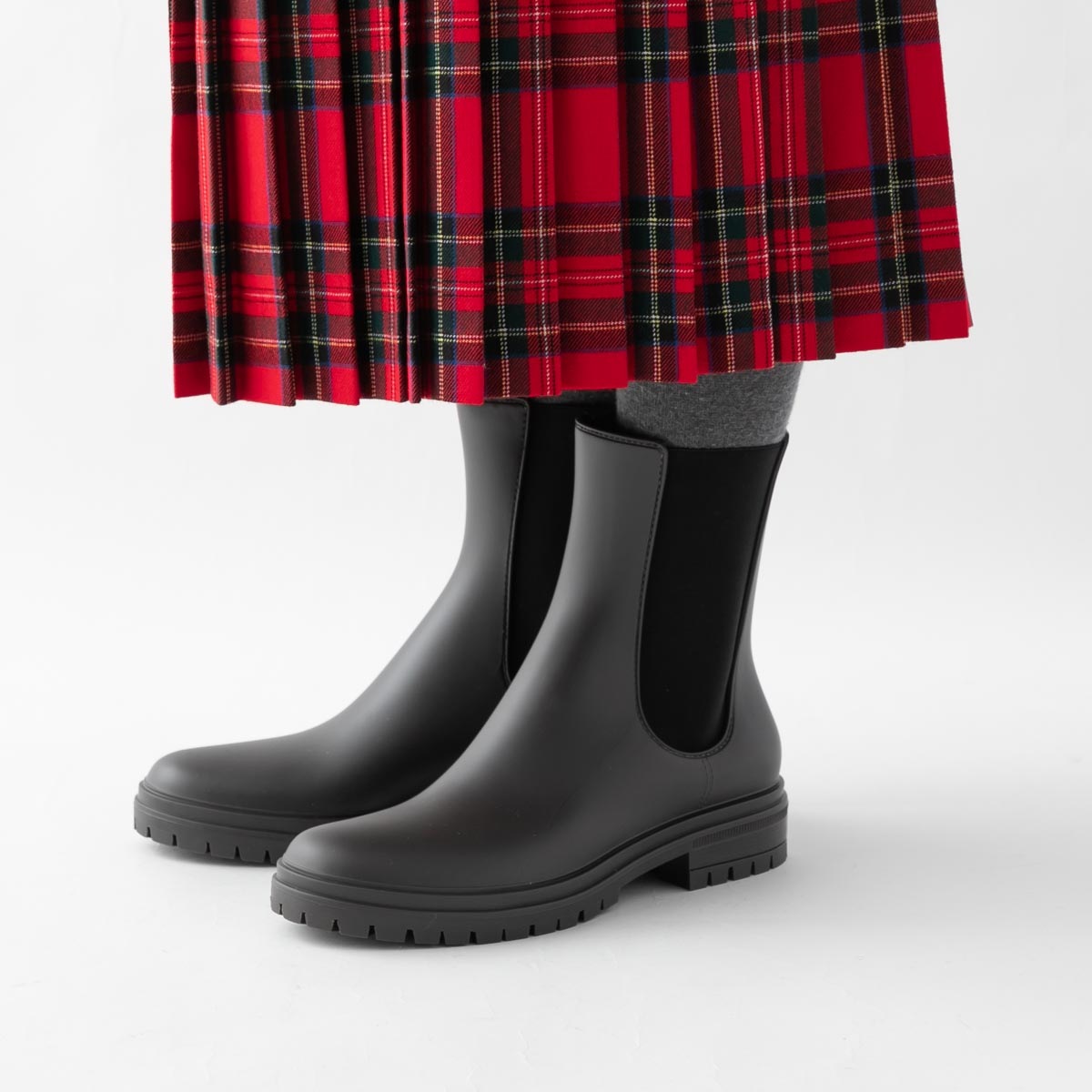 TEMPERATE テンパレイト レイン チェルシーブーツ JOEL 2色