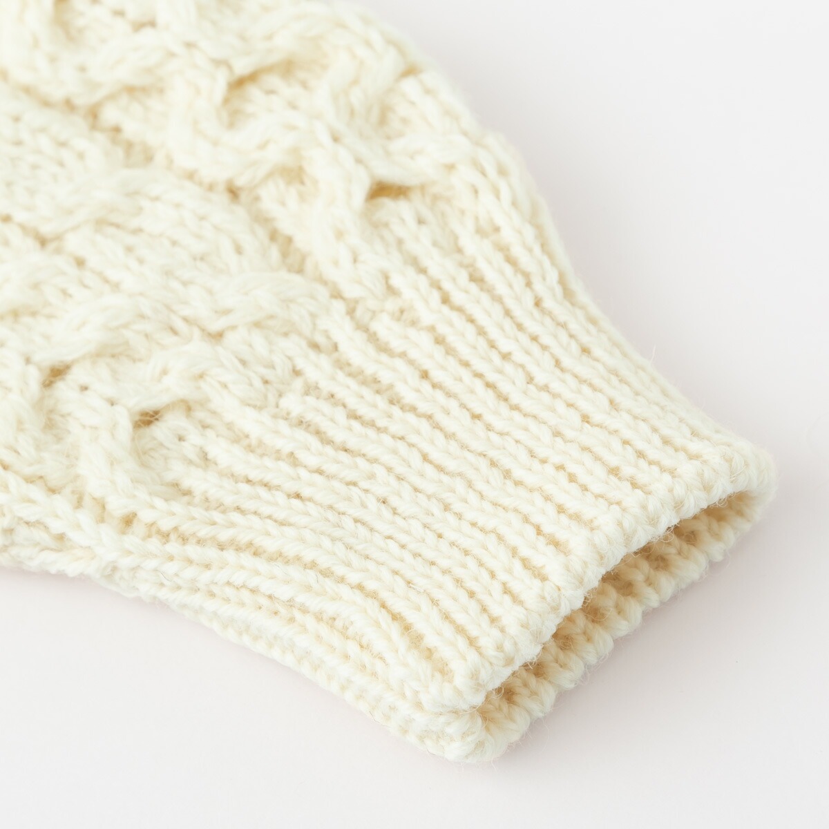 Aran Woollen Mills アランウーレンミルズ ヘリテージウーステッドウール ニット セーター 3色 B392 IW2331045