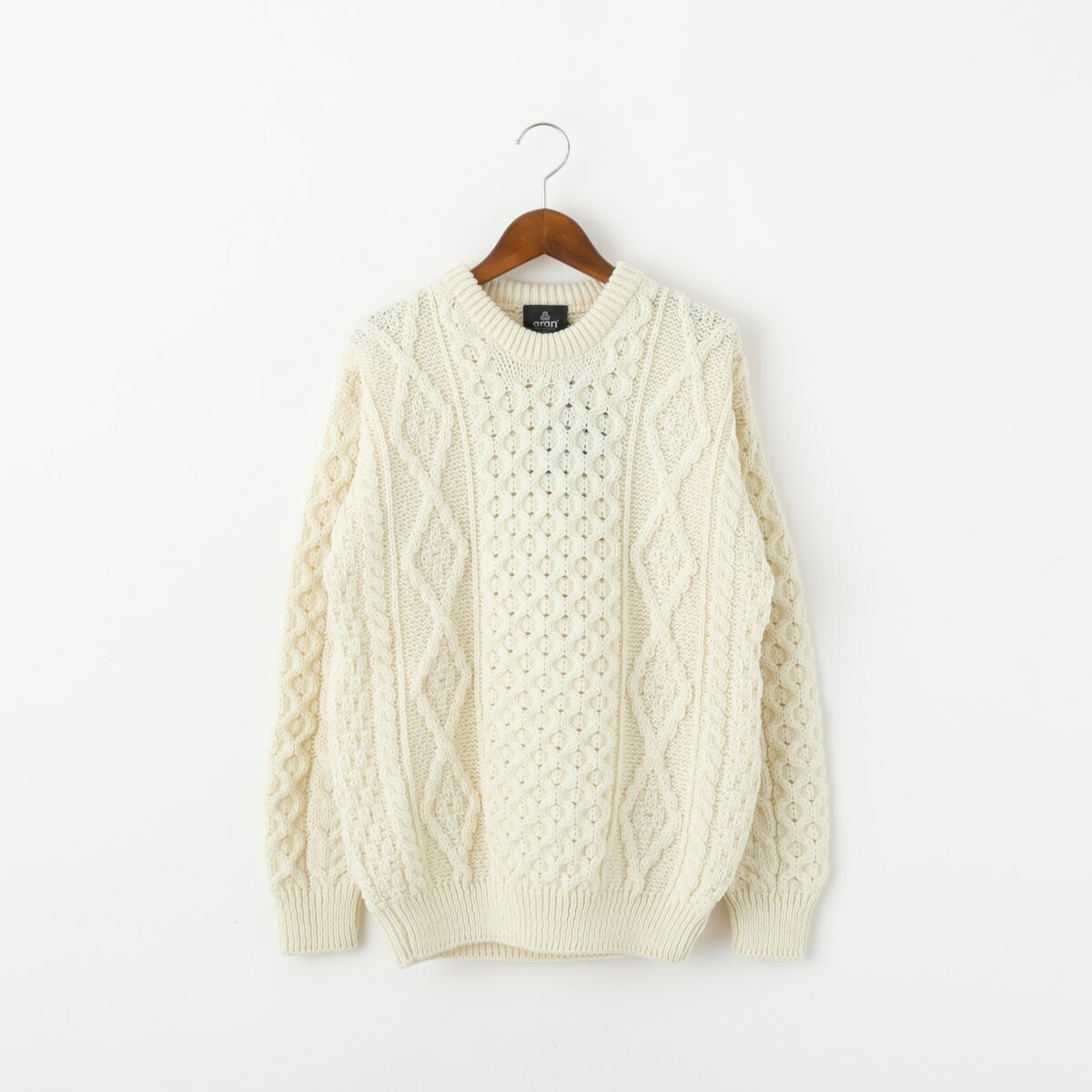 Aran Woollen Mills アランウーレンミルズ ヘリテージウーステッドウール ニット セーター 3色 B392 IW2331045