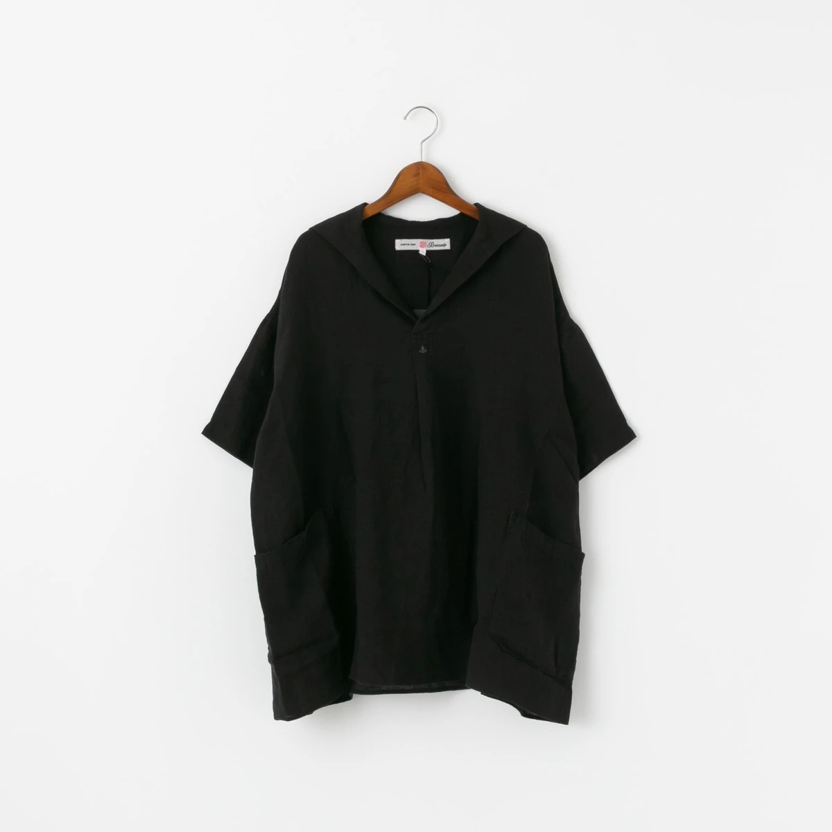 Brocante ブロカント リネンキャンバス マランプルオーバー 2色 36-299L