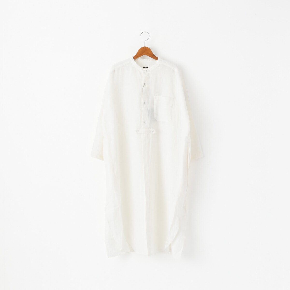 TISSU ティシュ トリプルワッシャー リネン ロング カーディガン 4色 TS220SH082